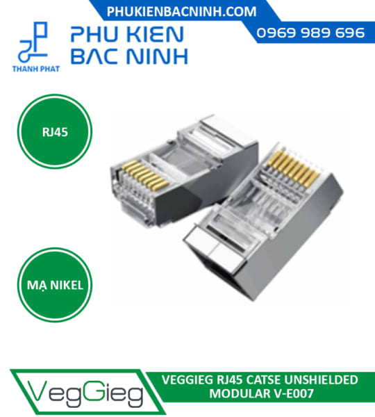 Hộp Hạt Mạng RJ45 Cat5E  VEGGIEG V-E007